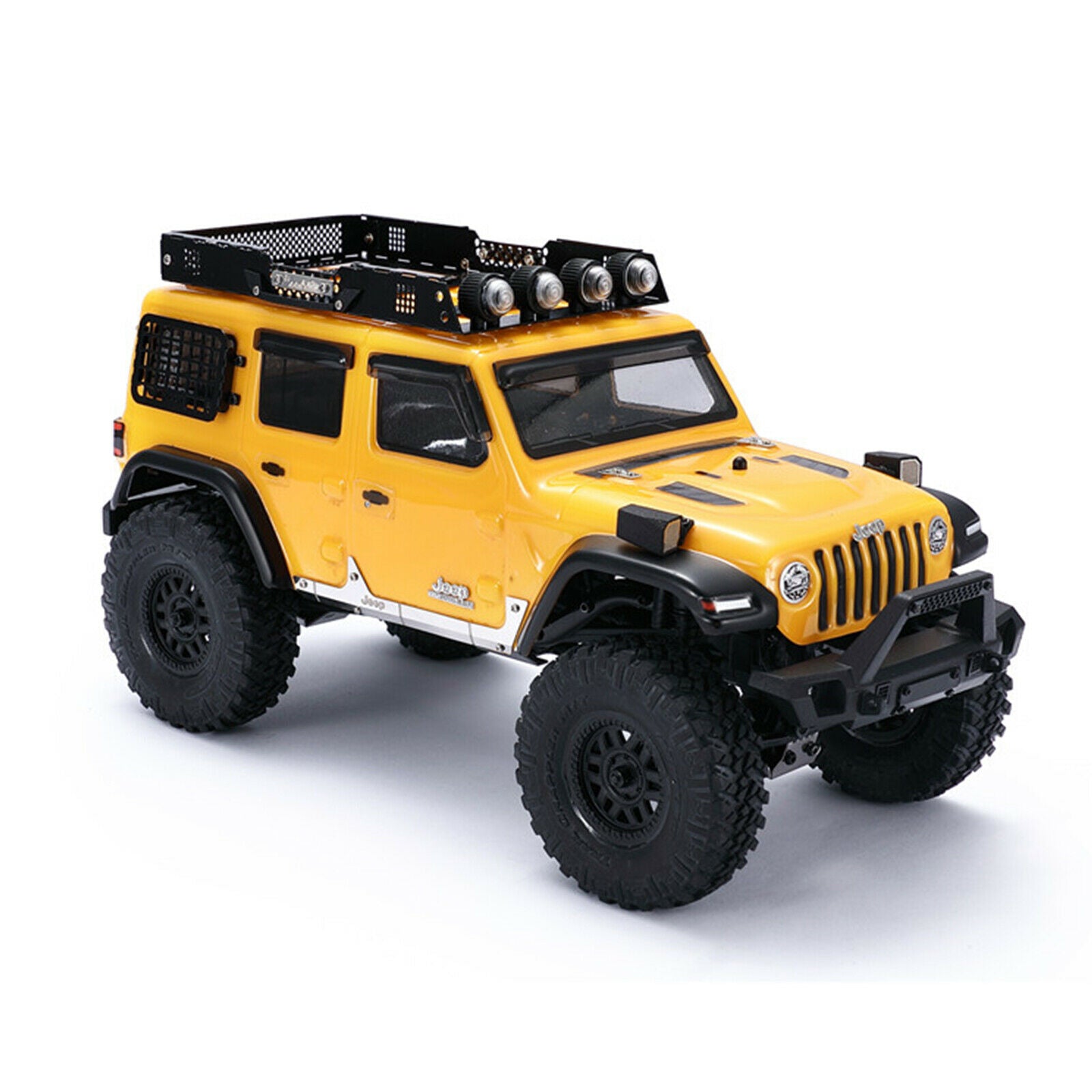 Metal Roof Rack Car Top Luggage Rack Carrier for 1/24 Axial SCX24 RC Crawler Car