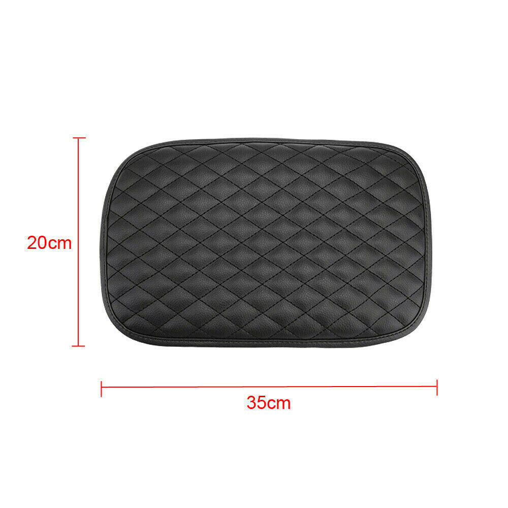 Auto Armrest Pad Cover Center Console Box PU Leather Cushion Mat Car Accessories