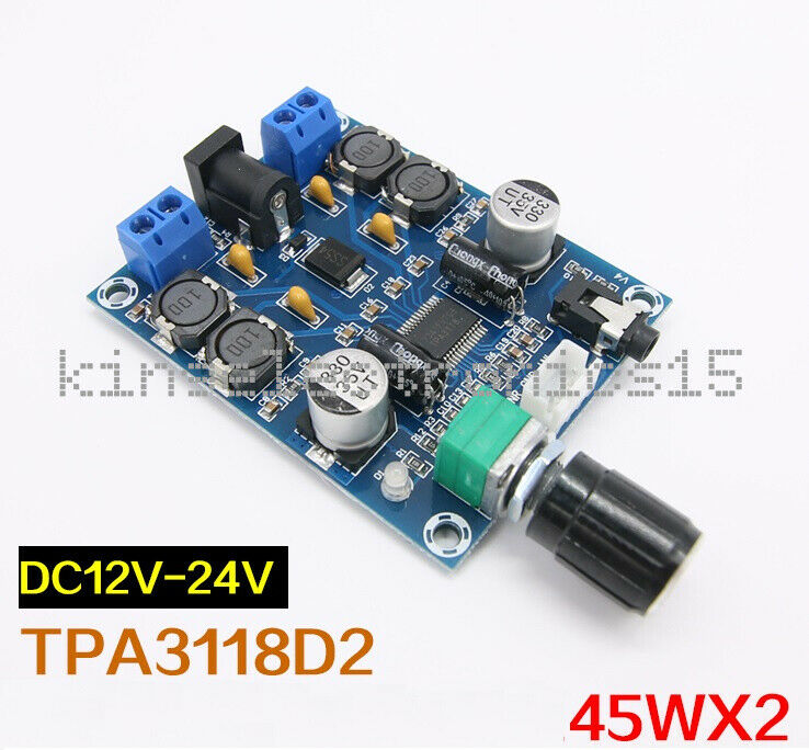 Digital TPA3118D2 45*45W HD Audio Amplifier Speaker Dual Channel Power Amp Board