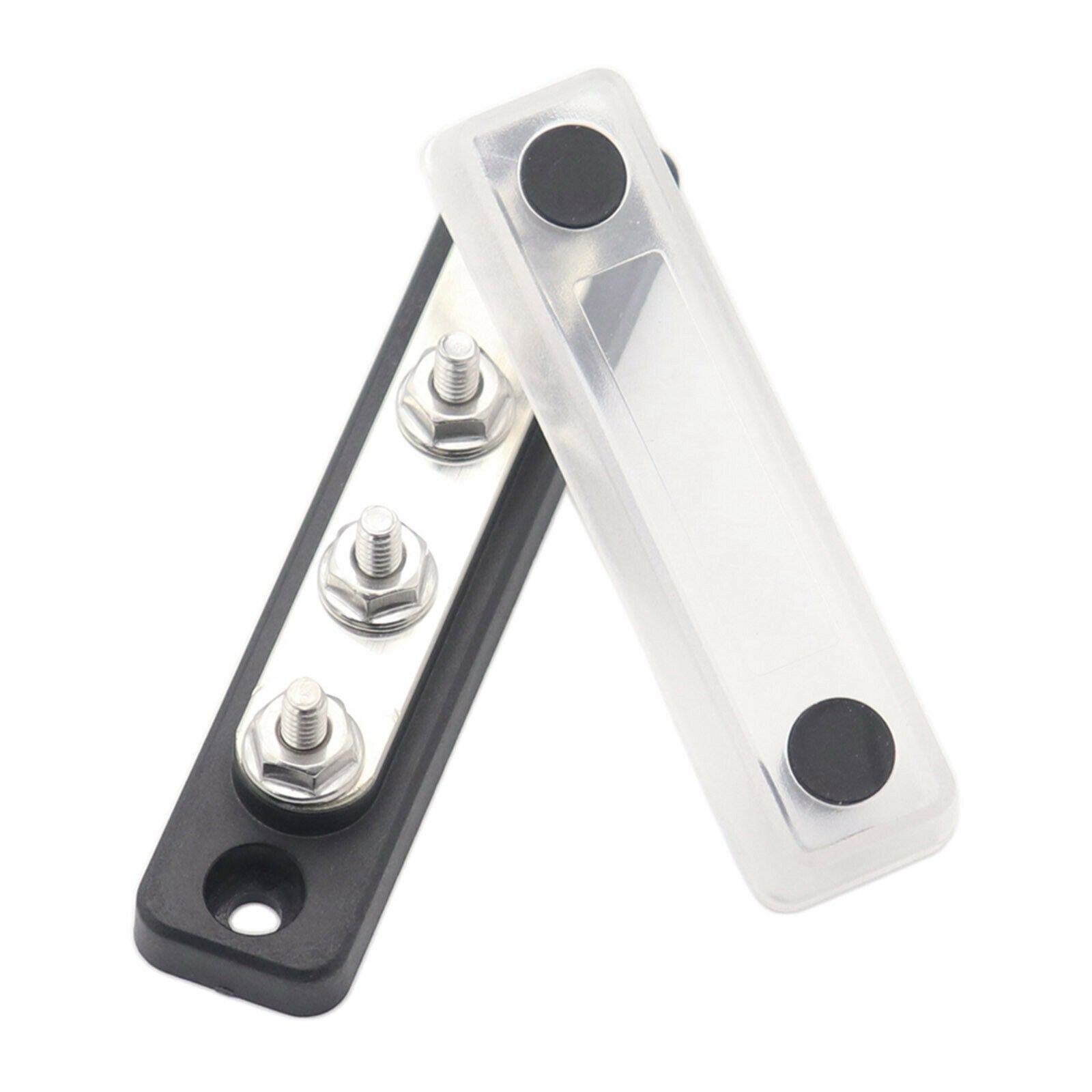 Auto Boat Bus Bar Power and Ground Junction Distribution Block & Cover 100A
