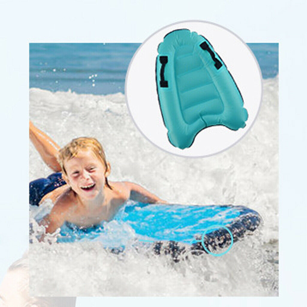 Inflatable Bodyboards Kid Outdoor Swimming Pool Beach Floating Mat Pad Float