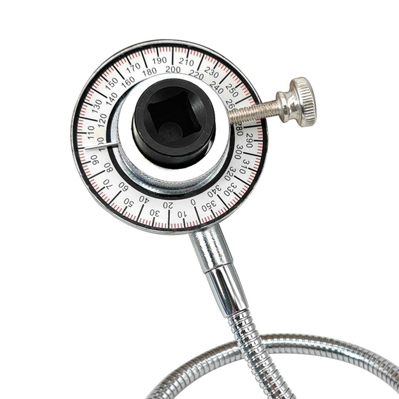Metal Torque Angle Meter 1/2-inch Drive Wrench Angle Gauge 20" Arm Durable