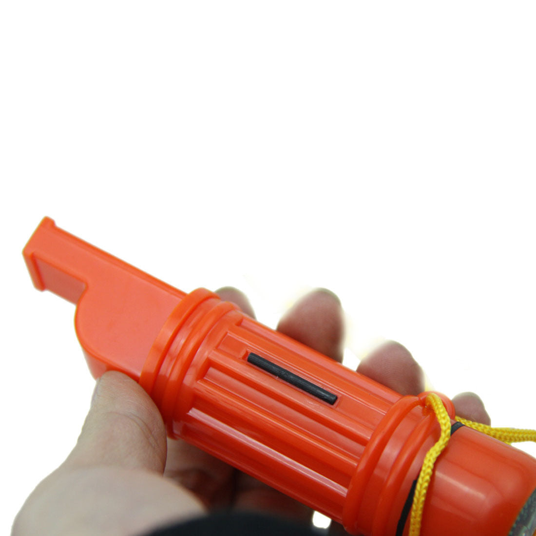 Survival Kit Scout Whistle/Compass/Mirror/Flint/Waterproof Pill Box 5 in 1 Tool