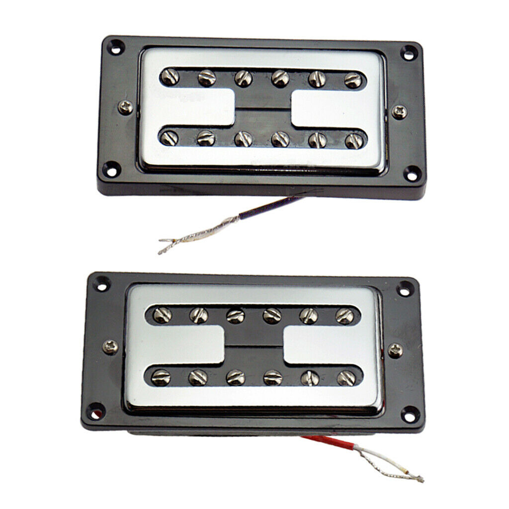 2pcs Guitar Humbucker Neck / Bridge Pickups Set for LP Electric Guitar