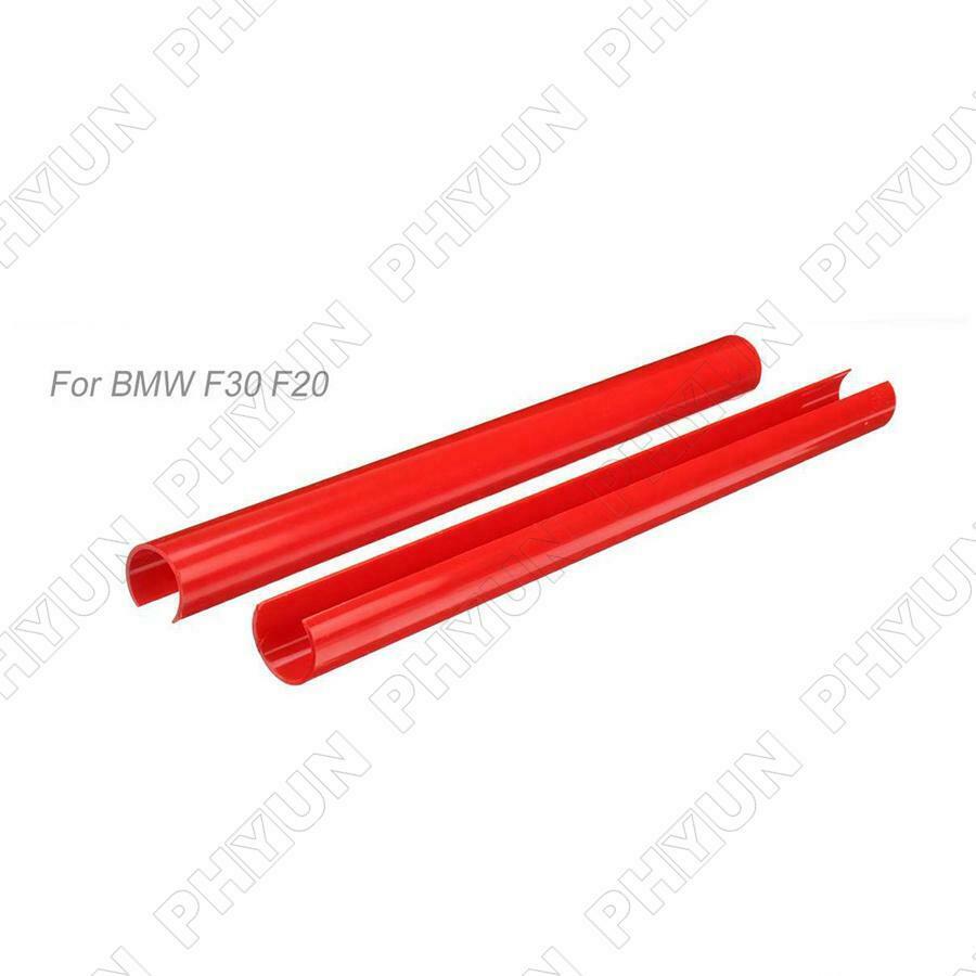Glossy Red Grille Grill Clips Grilles Inserts For BMW F30 F20 M Sport 2012-2018