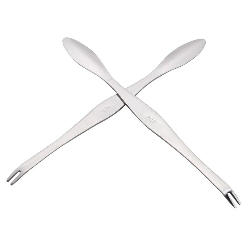 Seafood Tool Crab Crackers Picks Spoons Stainless Steel Crab Peel Shrimp Tool E7