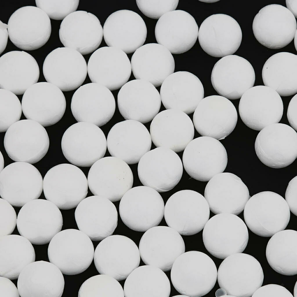 500pcs Foam Styrofoam Polystyrene Ball for Painting Drawing 10/15/20/25/27mm