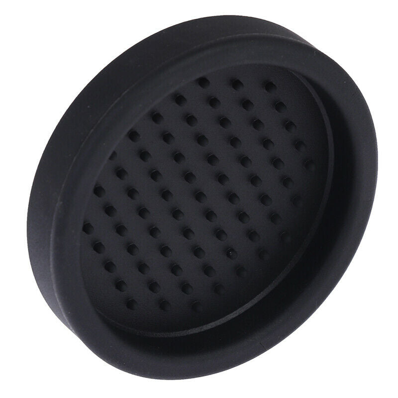 1PCS Black Silicone Round Coffee Tamper Mat Espresso Diameter NO Coffee TampI7