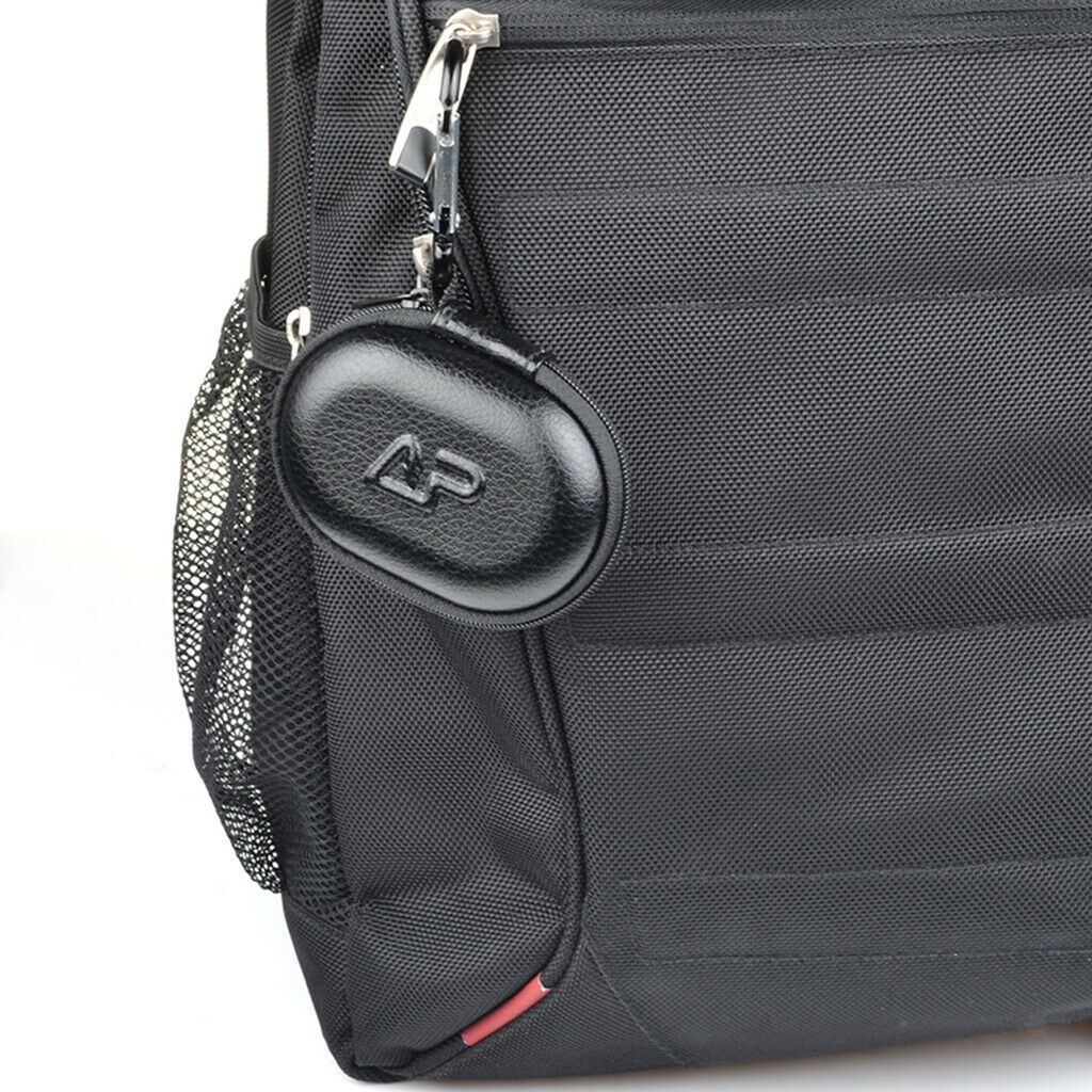 Black PU Leather Portable Bag for Plantronics M50 Bluetooth Headset