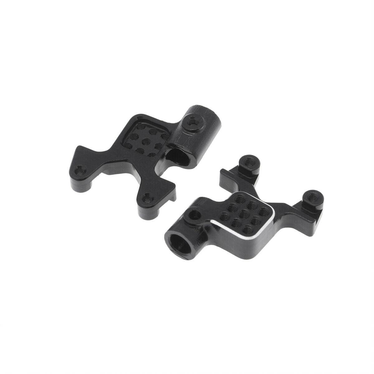 For Racing Axial SCX24 Aluminum Front & Rear Adjustable Shock Towers Black 1 Kit