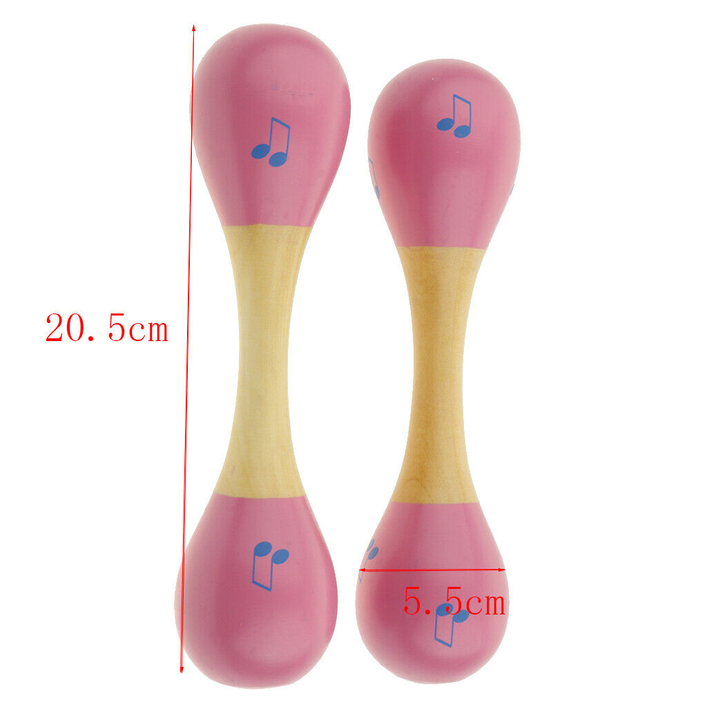 1 Pair of Sand Hammer Shakers for Kids Kids Early Learning Toys