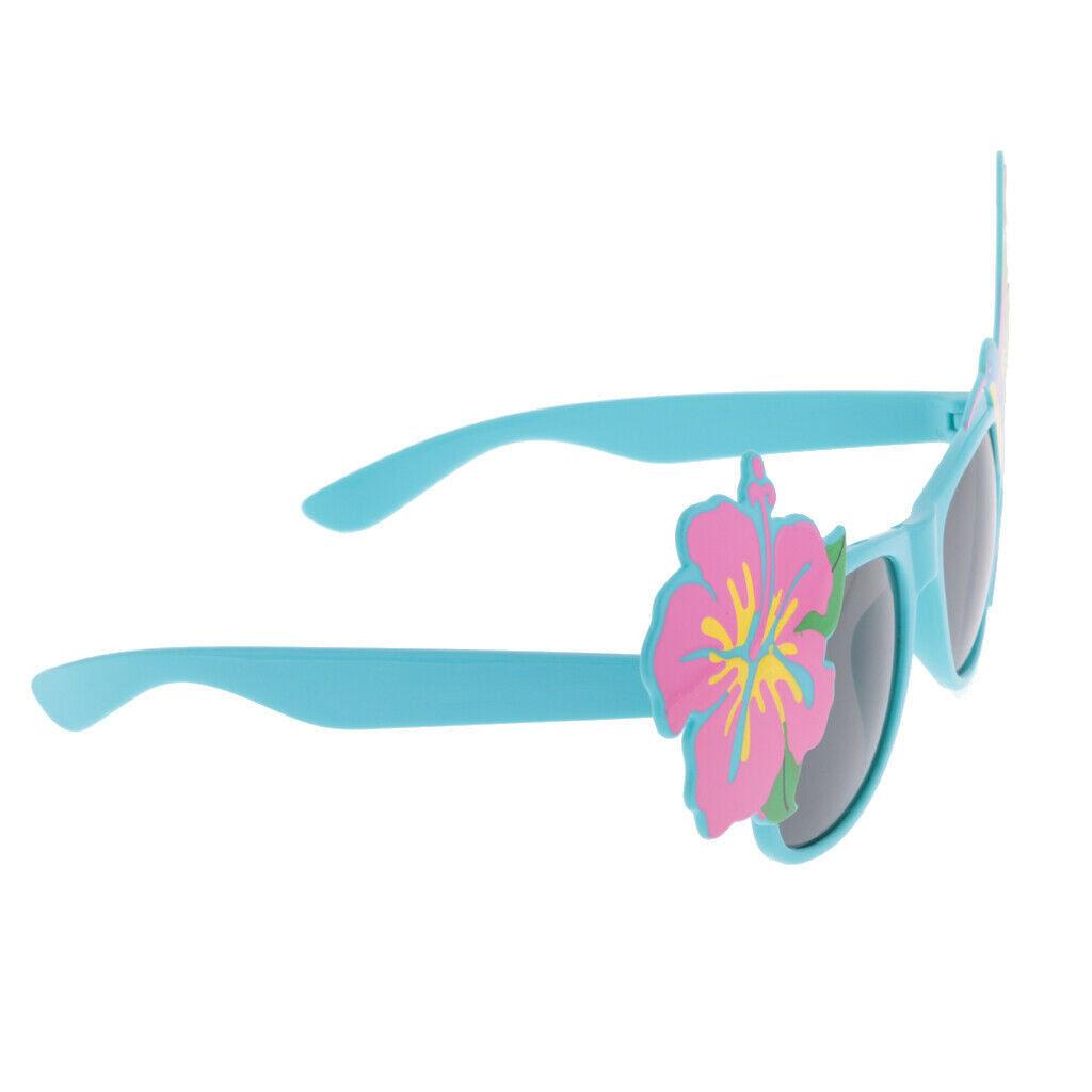 Funny Flower Bird Party Glass Summer Beach Party Evening Dress Accessories