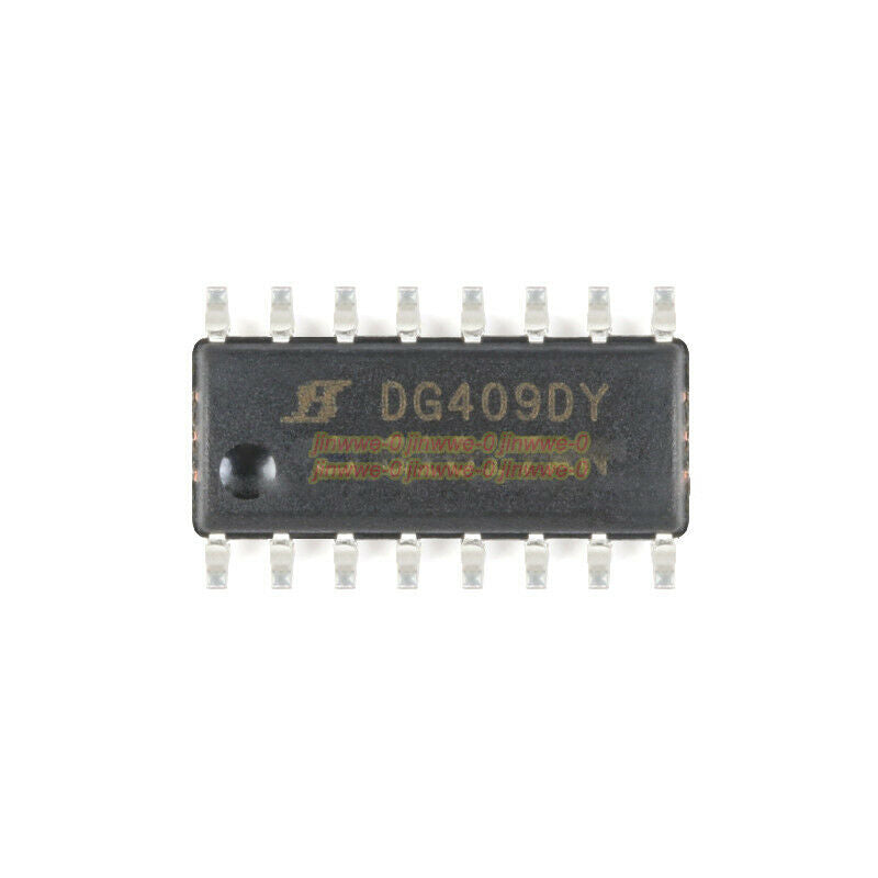 1pcs DG409DY-T1-E3/SOIC-16 Dual 4-channel CMOS analog multiplexer chip