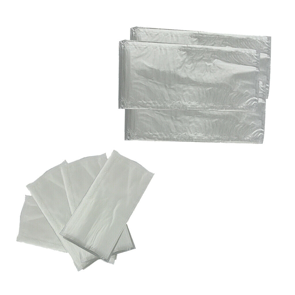100 Pieces Fast Dissolving Bags Carp Fishing Tackle Carp Lures 6x12cm&7x15cm