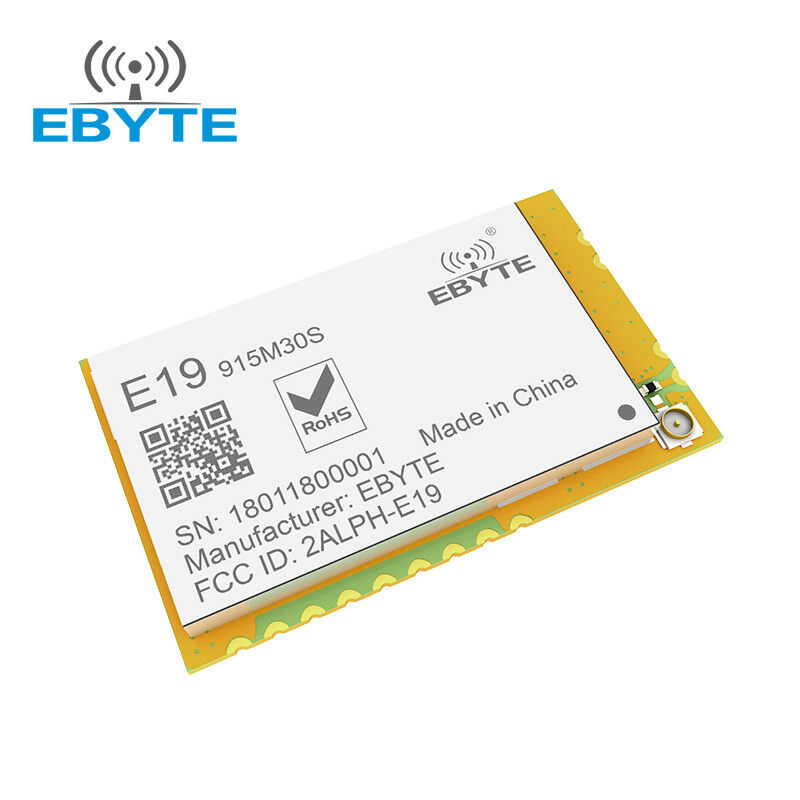SX1276 1W SMD LoRa Long Distance 915MHz WirelessTransmitter Receiver E19-915M30S