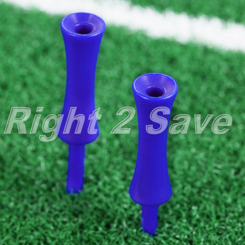 68mm 100Pcs Plastic Step Down Golf Tees Graduated Castle Tee Height Control