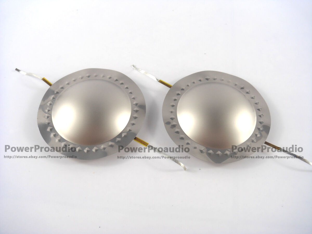 2PCS Replacement Diaphragm for 8 Ohm, VC 44.4mm 44.5mm 1.75" Horn Driver Repair