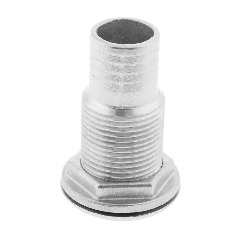 Boat Through Hull Faucet / Drain 1 "Barb 316 Stainless Steel Hose