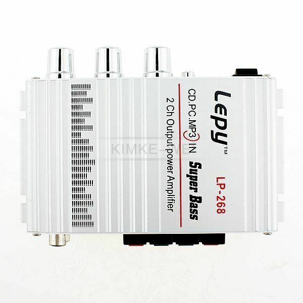 Mini Hi-Fi Stereo Amplifier Amp mp3 iPod Motorcycle 12V