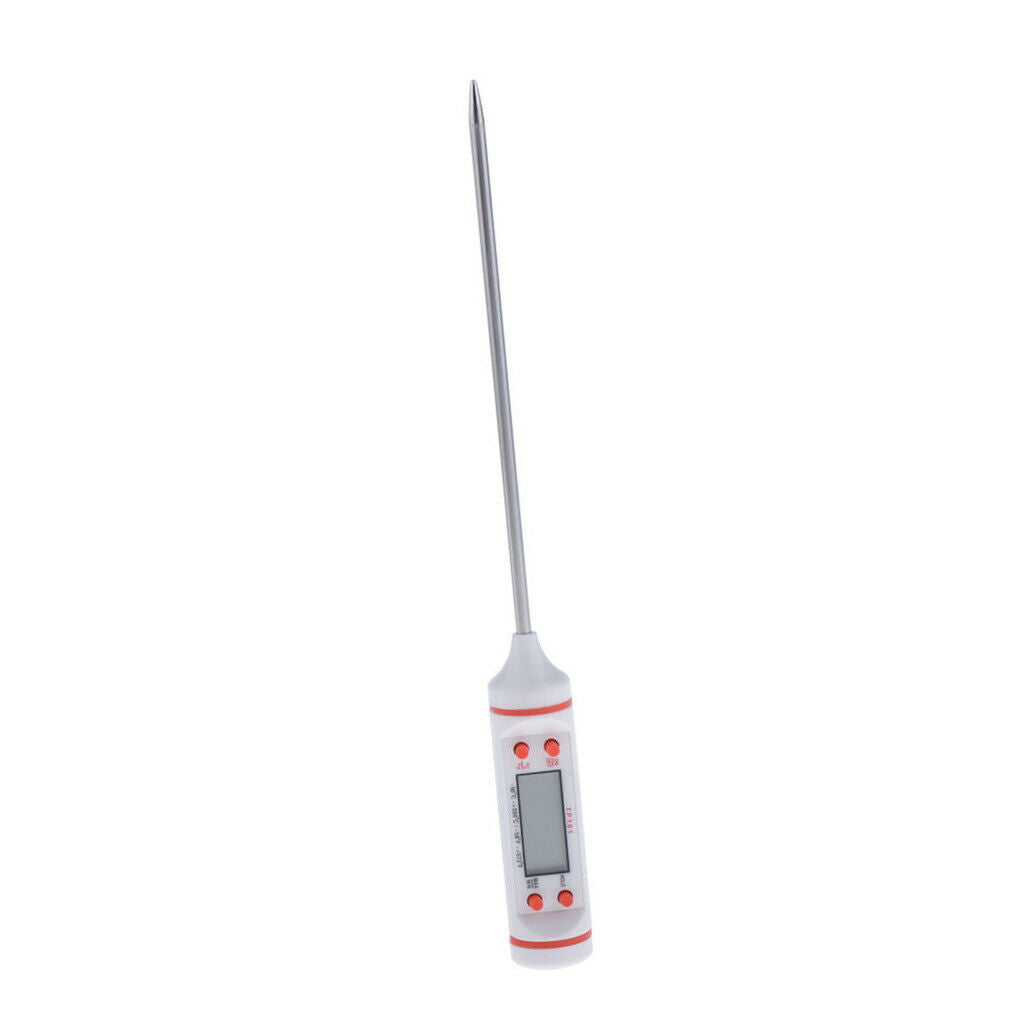 Set of 4 Food Thermometer Grilling Temperature Sensor for Cooking Food
