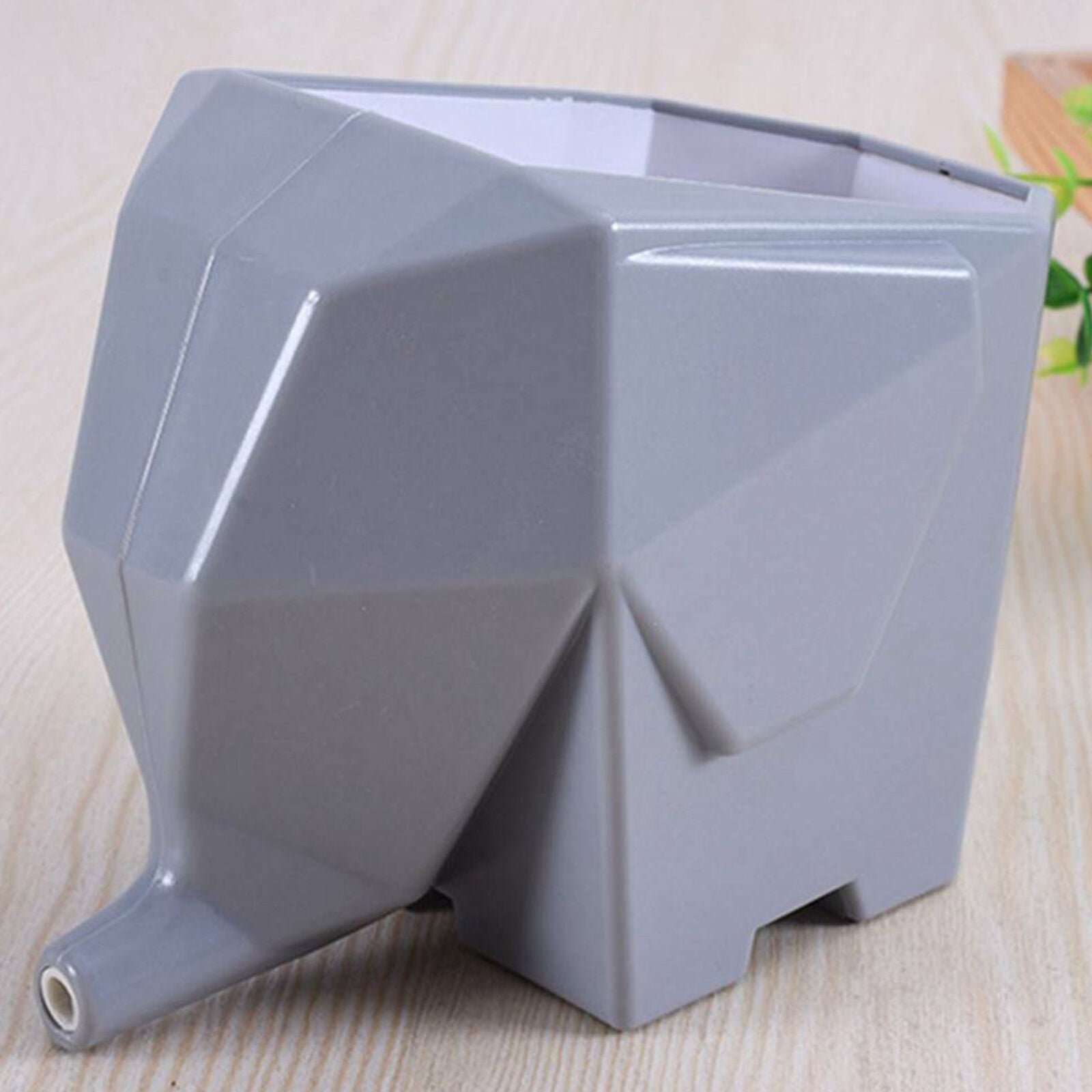 Elephant Shape Cutlery Utensil Drainer Organize Rack Dryer Holder ABS Kitchen