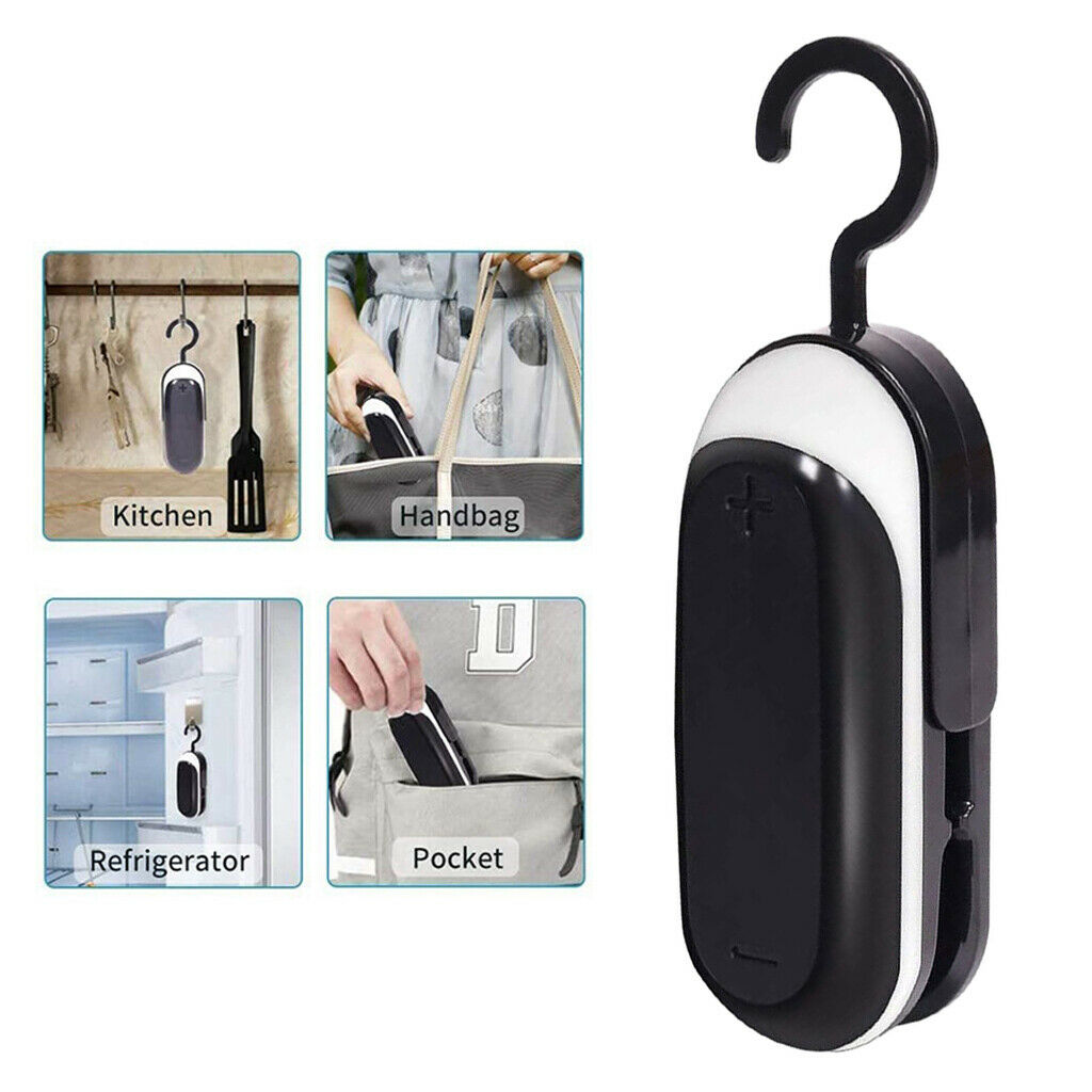 Heat Sealer Portable Bag Sealer Cutter for Plastic Bags Gadgets Safe to Use