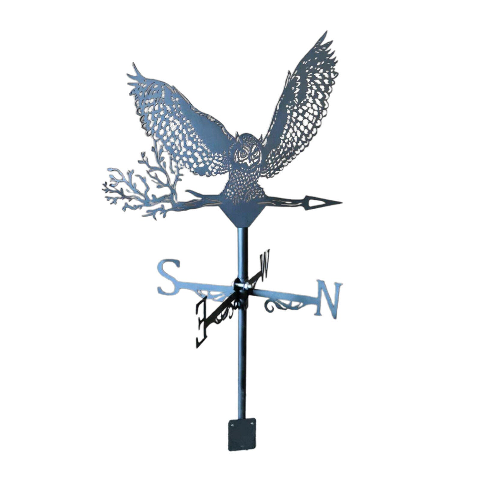 Roof Weather Vane Stake Weathervane Outdoor Decor for Garden Yard Patio