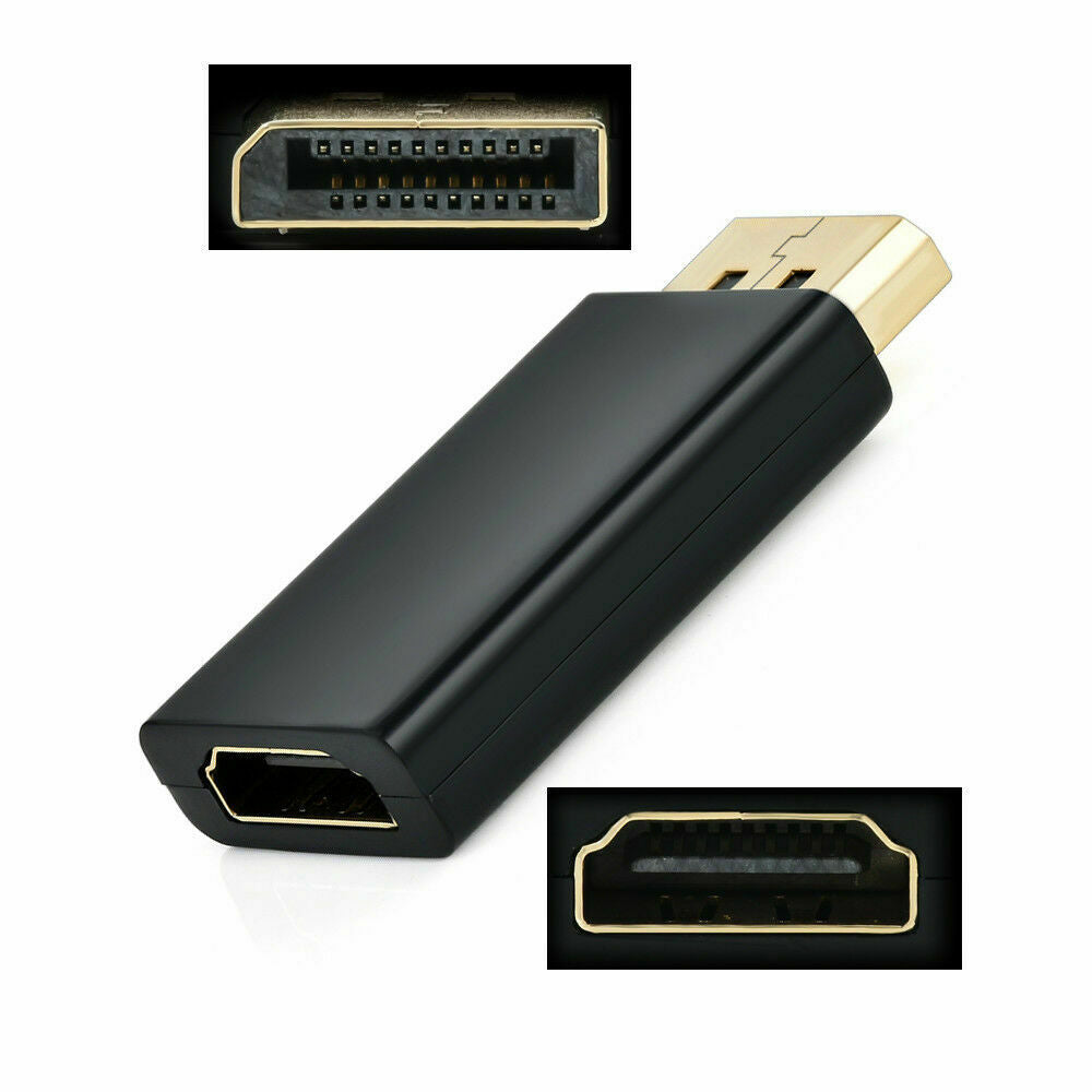 Display port to HDMI Displayport to HDMI Cabl Adapter video Port to HDMI Cable !