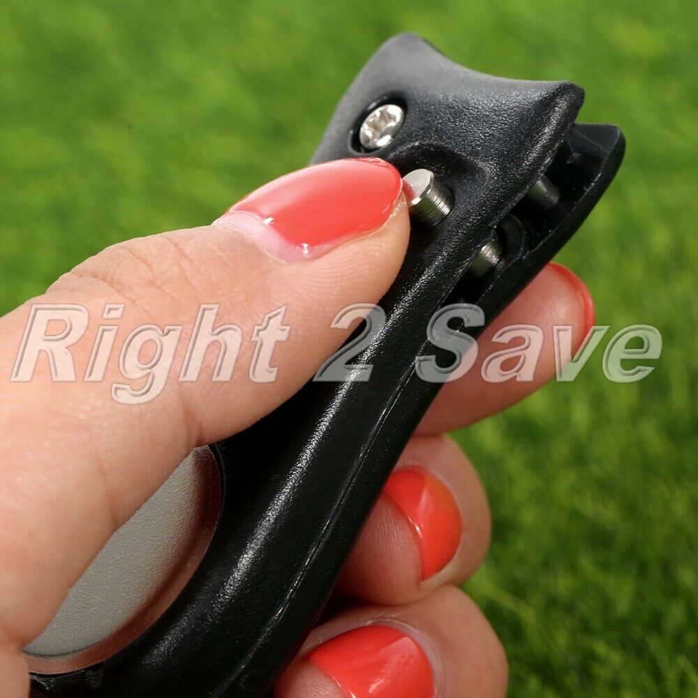 2x Black lightweight Stainless steel Golf Green Divot Repair Switchblade Tools
