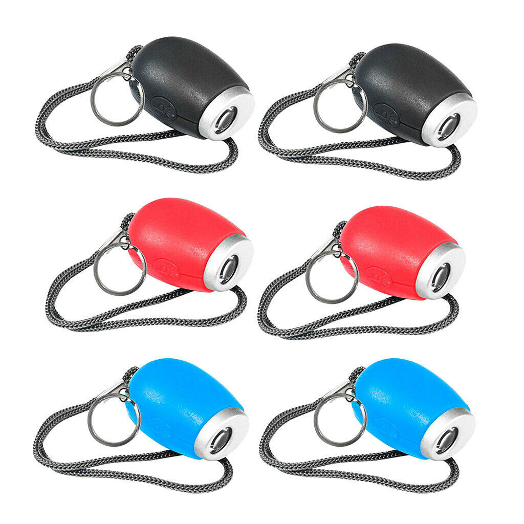 Pack of 6 Portable Mini Projection Clock LED for Wall or Ceiling Projection,
