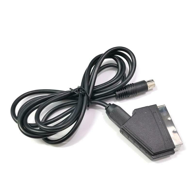 1.8m RGB Scart Lead cable For Sega -Mega Drive 2 -Genesis MD2 RGB AV Scar