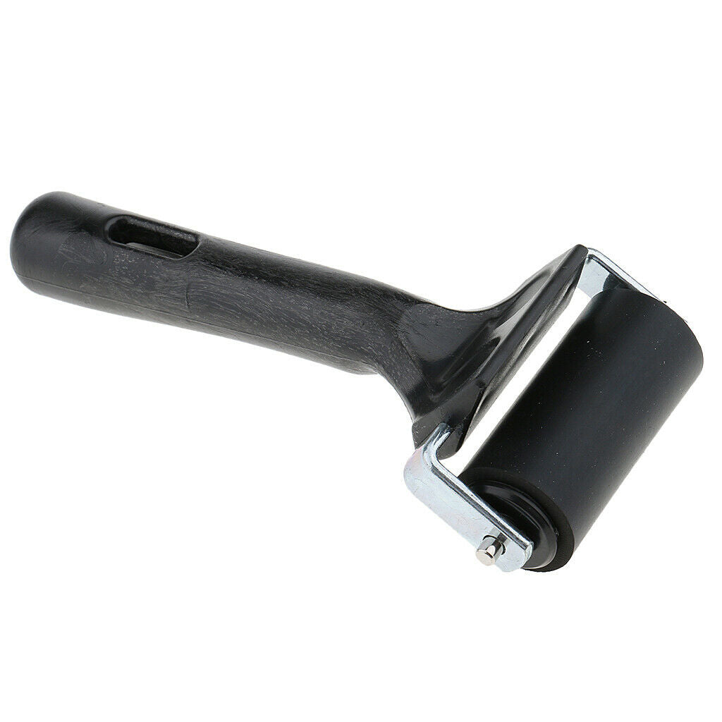 6cm Hard Rubber Brayer Roller 6cm Heavy Duty Inks Paints Printing Scrapbook