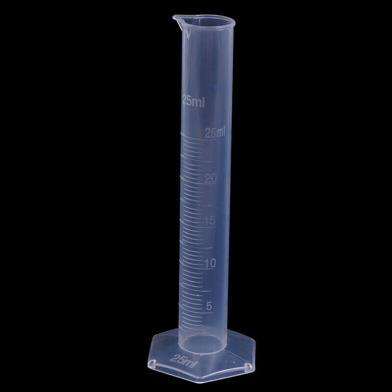 25ml measuring cylinder blue scale acid and alkali resistant measuriZ1J^.l8