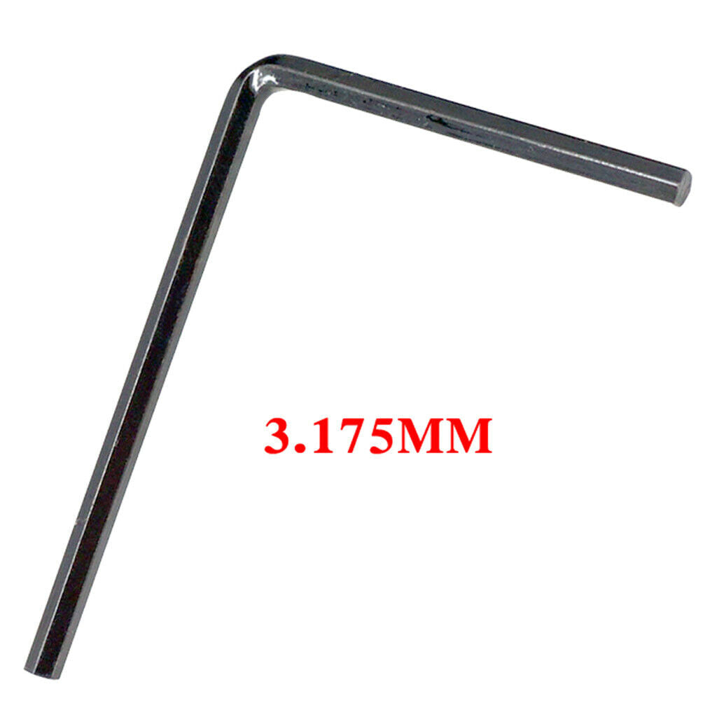 5x Guitar Neck Hexagon Wrench 3.175mm for   Electric Guitar Repair Part