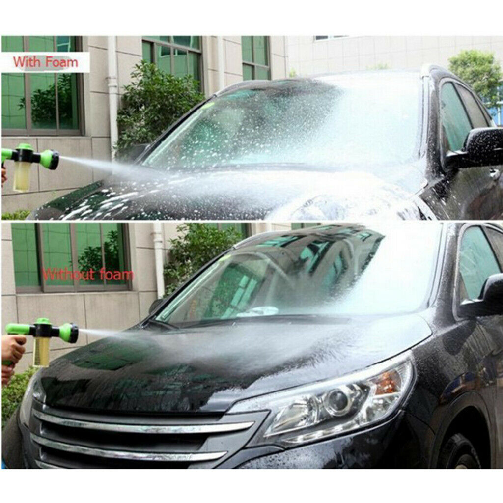 Adjustable Car Foam Sprayer, 8 Water Patterns for Cars Washing,Pets Shower,