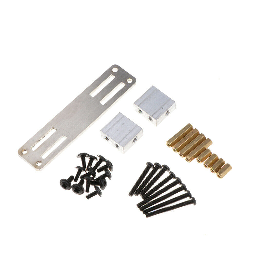 1 Set RC Truck Buggy Spare Parts RC Steering Gear Bracket Multicolor Metal