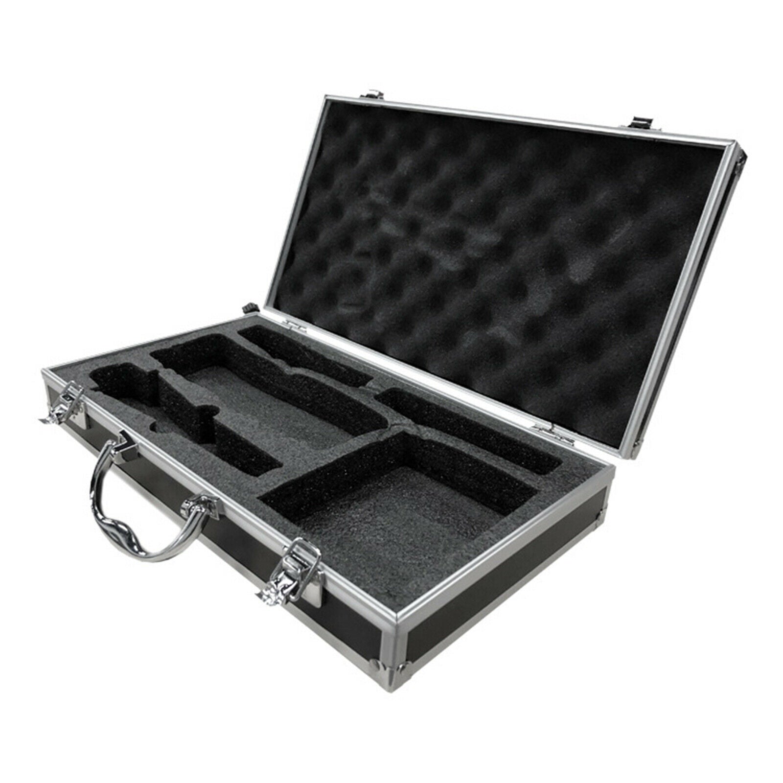 Wireless Microphone Carrying Case Instrument Box Suitcase Mixer Accessories