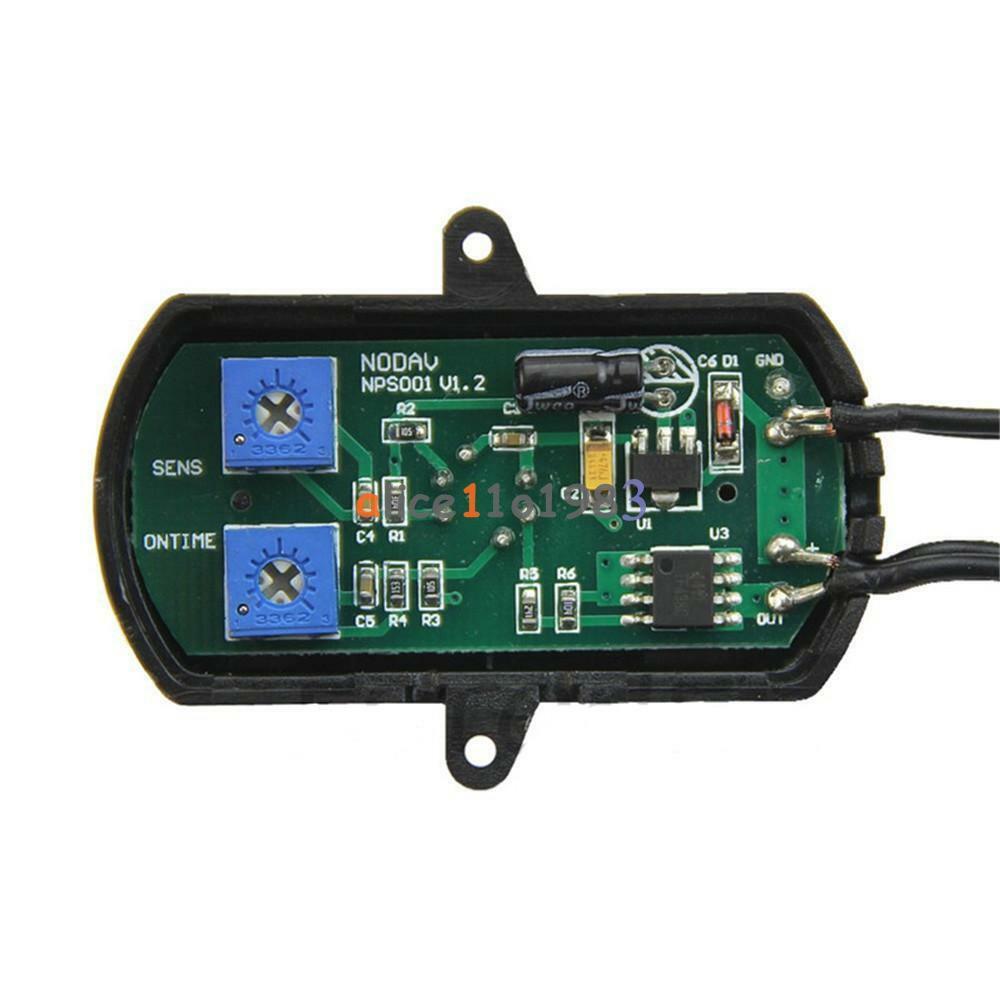 DC5-24V 5A Infrared PIR Motion Sensor Security Light Control Switch + Connector