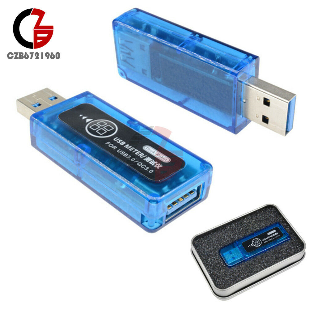 DC 3.7-22V OLED USB 3.0 Charger Voltage Current Battery Capacity Tester Detector