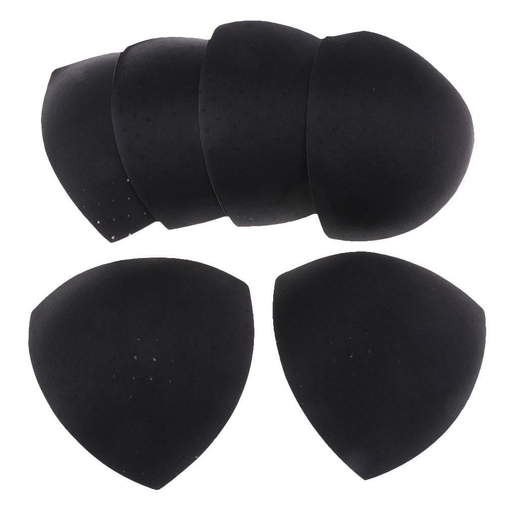 6 Pairs Strapless Bikini Swimsuit Bra Pad Insert Triangle   Removable