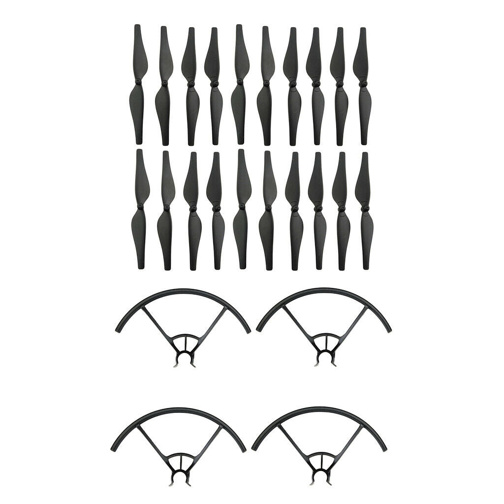 20Pcs Propeller Prop CW CCW & 4pcs Protective Cover for DJI Tello RC Drone UAV