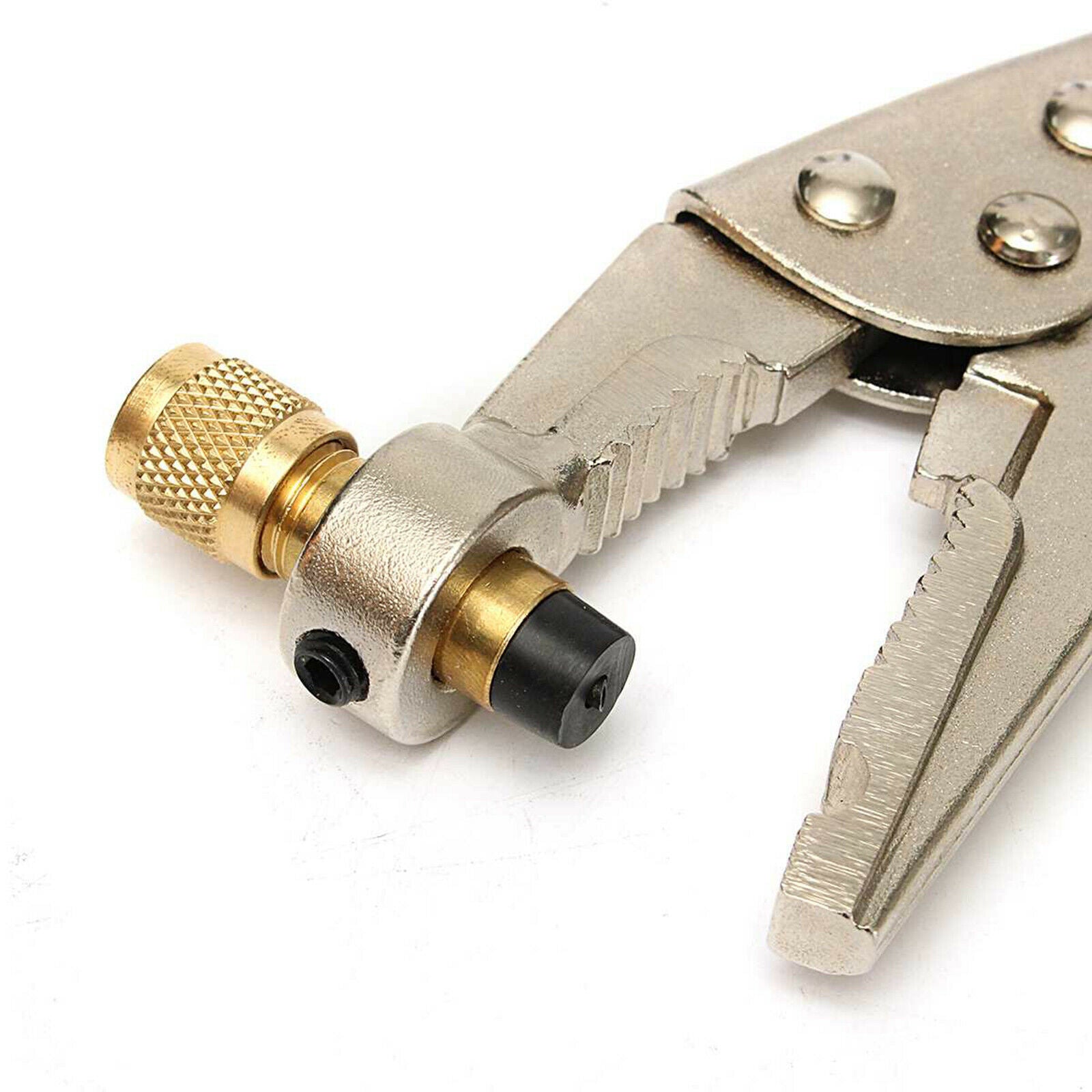 Air Conditioner  Recovery Refrigeration Tube Locking Plier Tool
