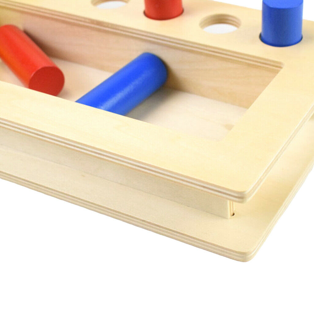 Montessori Imbucare Peg Box for Toddler 1 2 3 Year Old Christmas Present