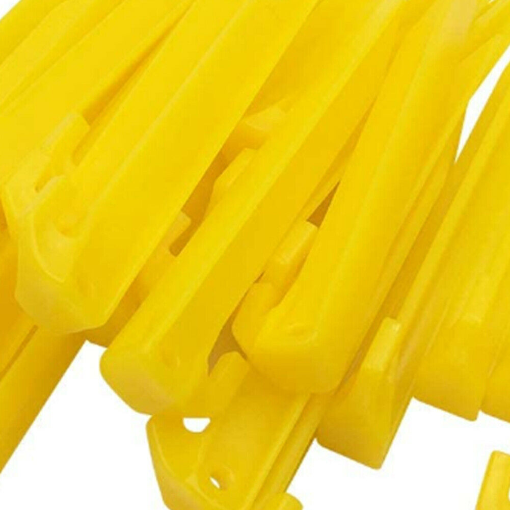 Plastic Tent Pegs Durable Spike Hook Awning Camping Caravan Pegs Accessory HN US