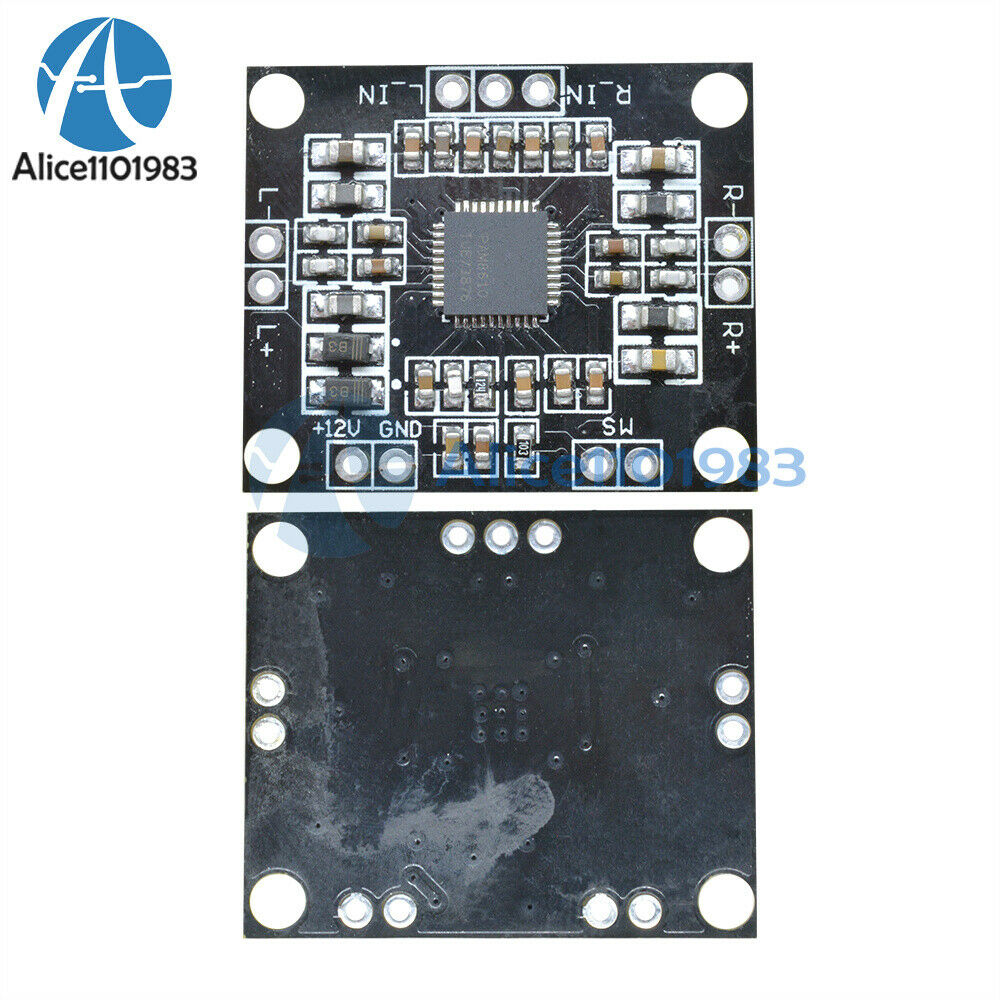 2PCS 12V PAM8610 2*15W Digital Dual channel Stereo Class Amplifier Board