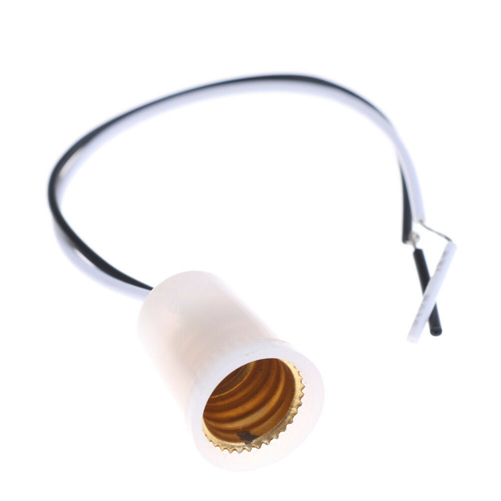 Plastic E12 Base Light Socket Bulb Lamp Holder Converter 220~250V .l8