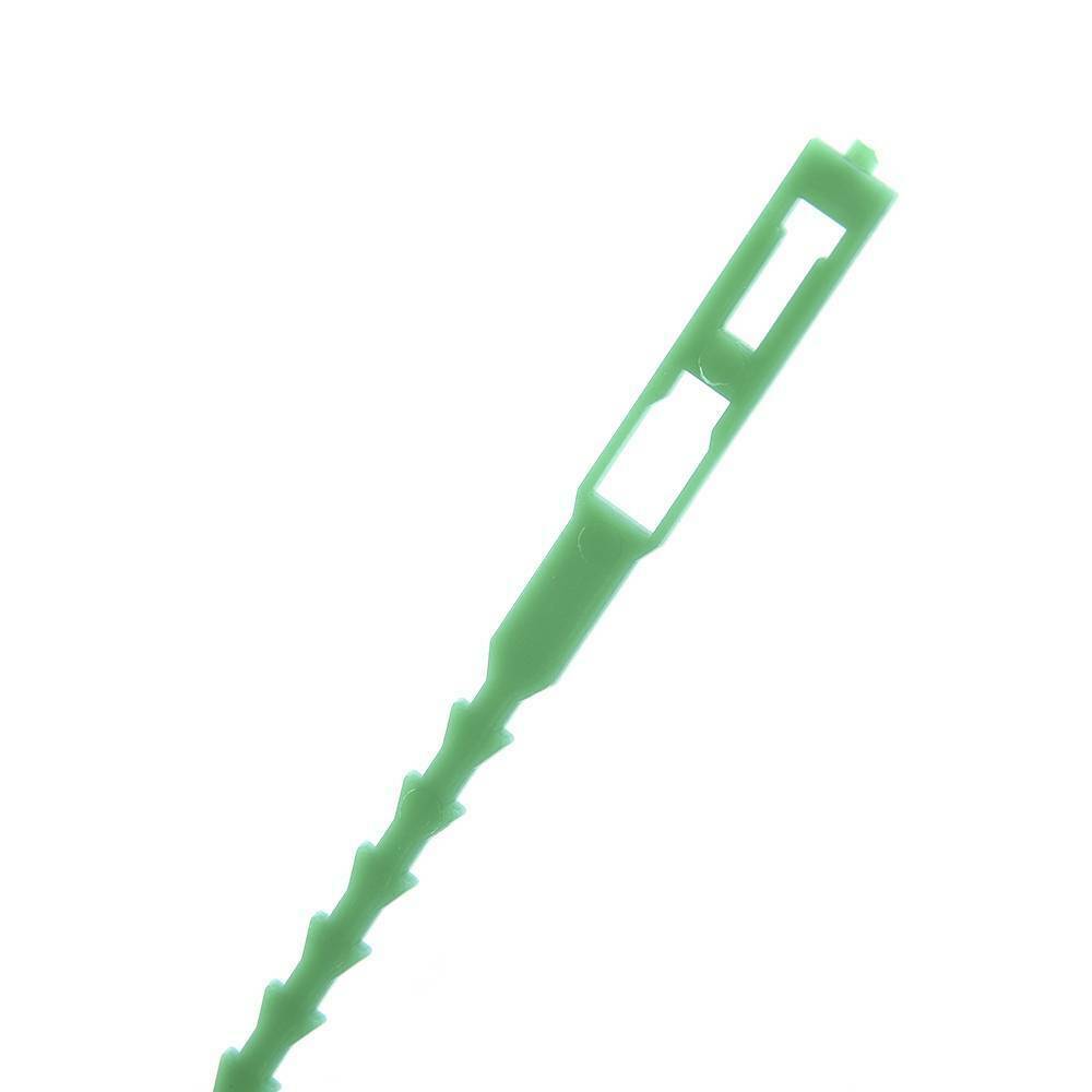 50*/Set Reusable Garden Plastic Plant Cable Tie Adjustable Tree Climbing Support