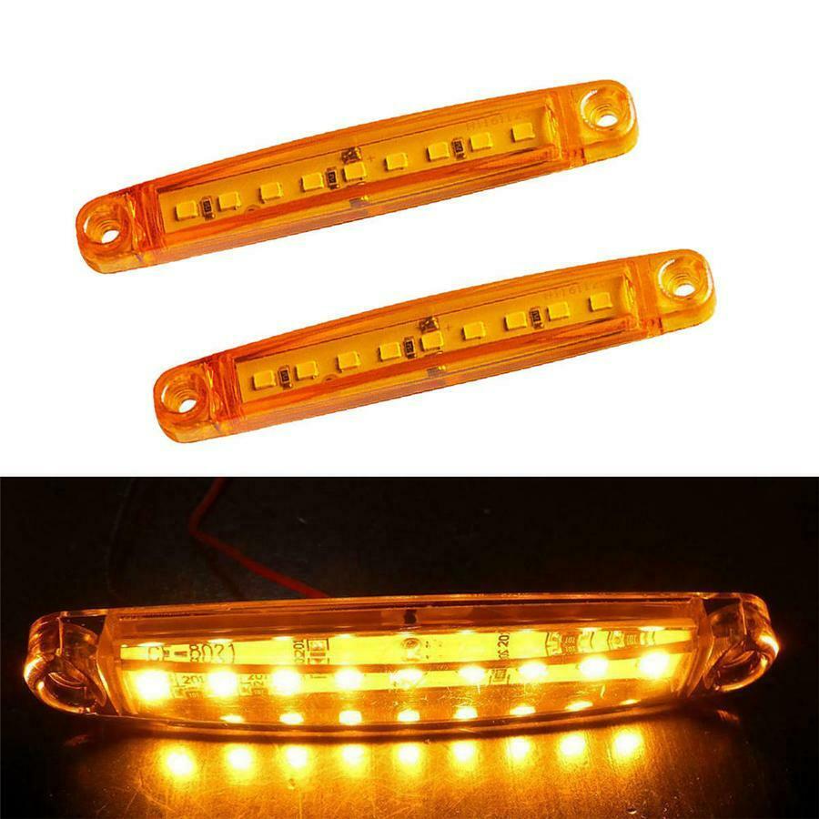 20Pcs 9 SMD LED Truck lights Universal Car Truck Bus Marker Light Waterproof