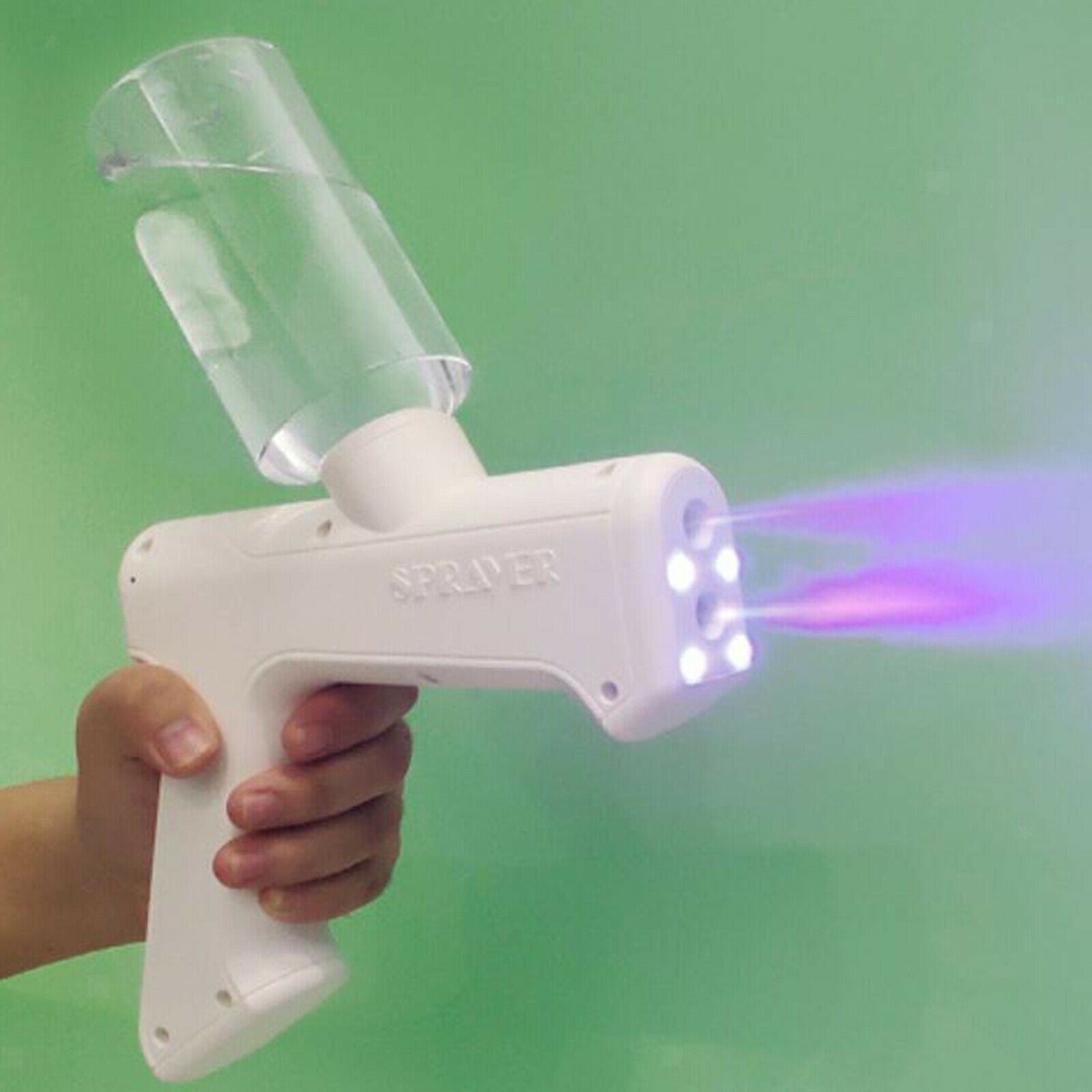Cordless Fogger Blue Light Atomization 250ml Sprayer USB Charging 1200mAh