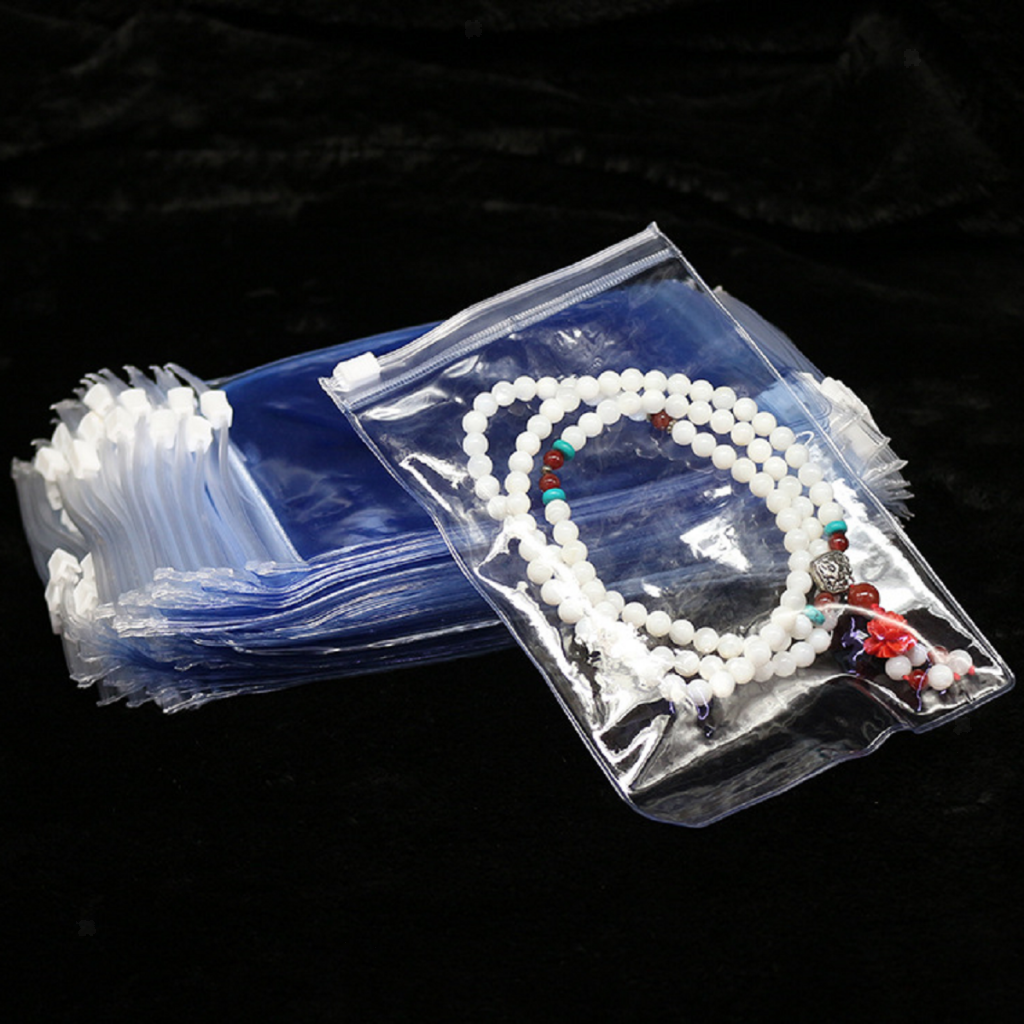 100 Recloseable Zipper Bags Self Sealed Bags Phone Beads Food Storage 5x7cm